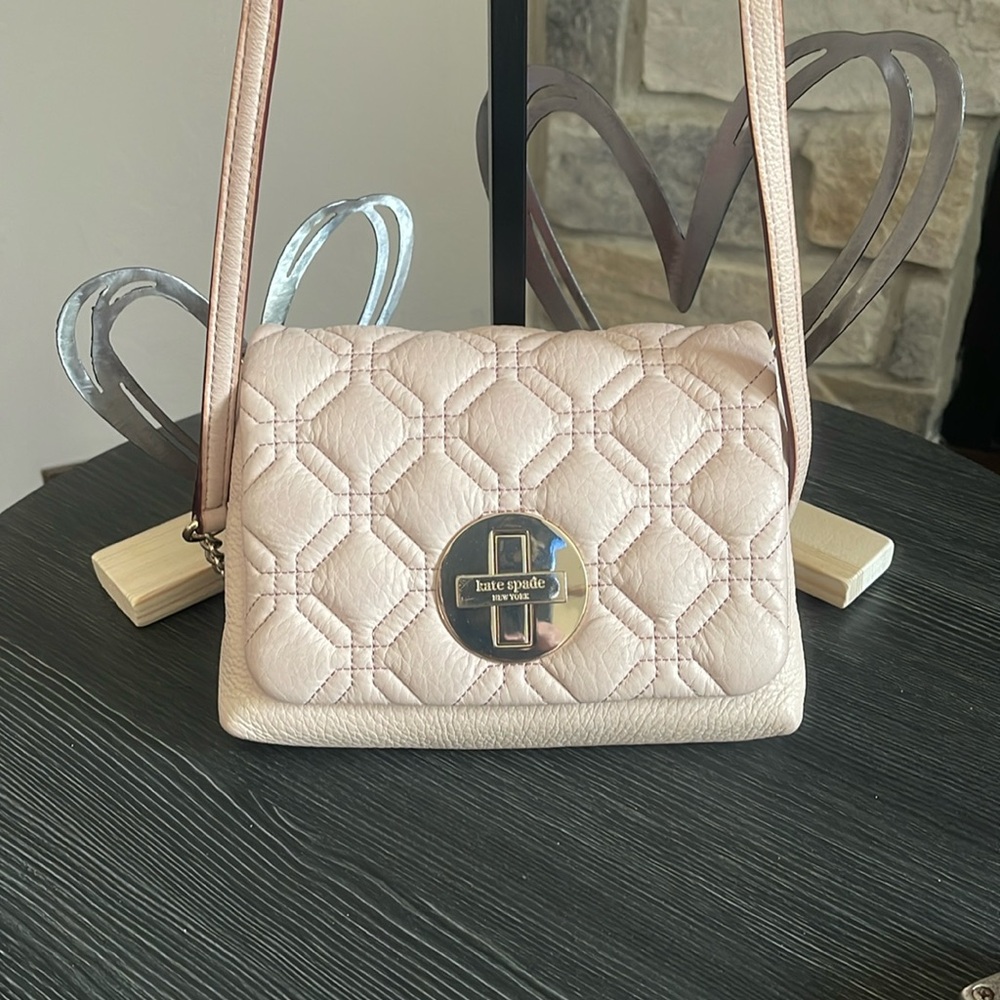 Kate Spade Astor Court Crossbody in Light Pink